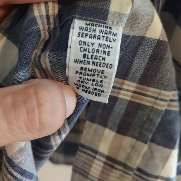 Ralph Lauren Plaid Short Sleeve Button Down Shirt - Picture 7 of 11